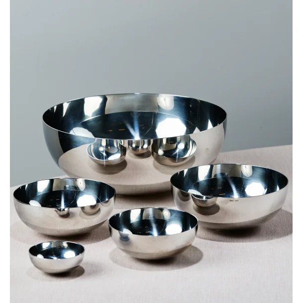 Skál 13 Cm – Blank, Rustfrítt Stál