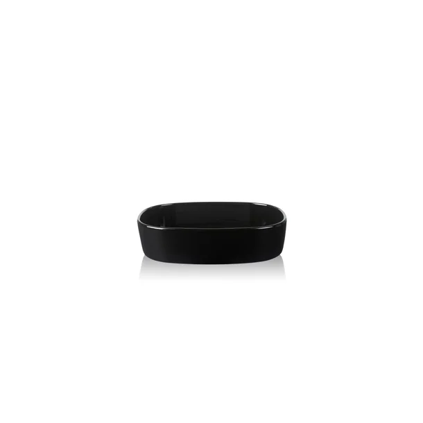 Superellipse Fat Úr Postalíni – 23X30X7Cm Svart