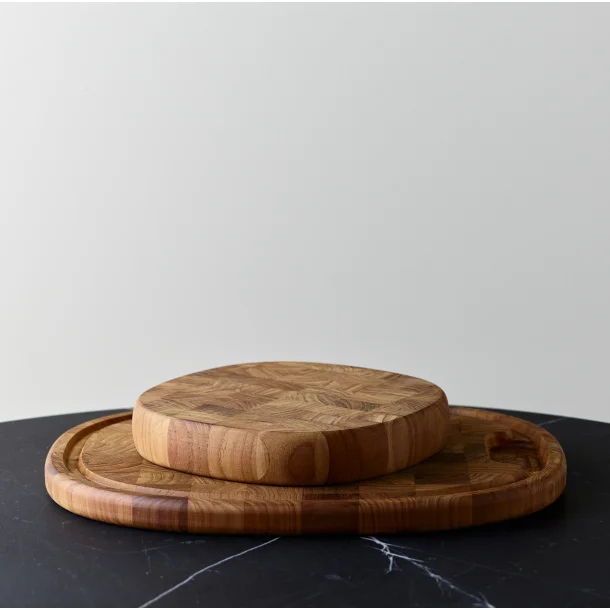 Superellipse Skeribretti 45X36X3Cm Teak