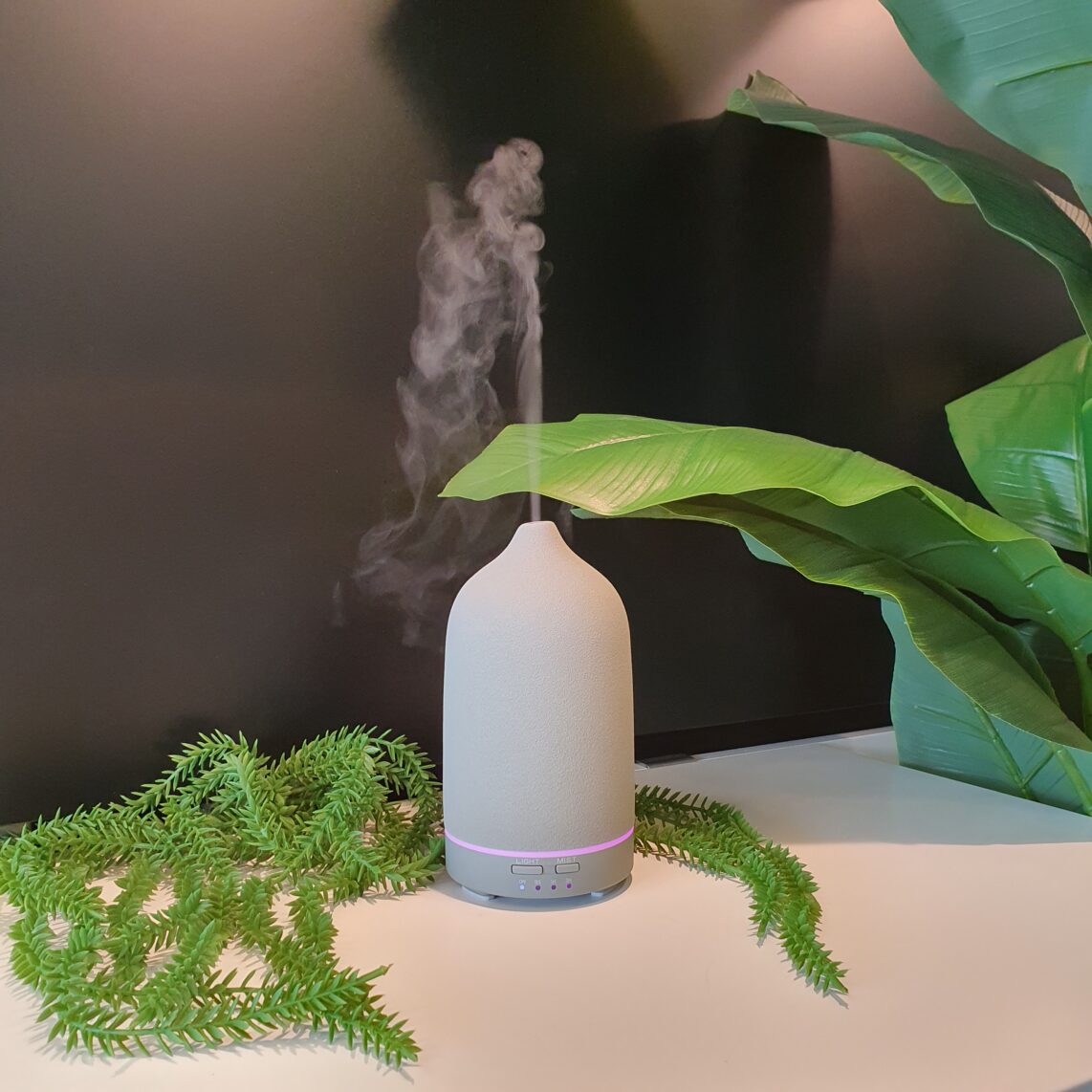 Pia Aroma Diffuser - Keramik Grønt - Colorama