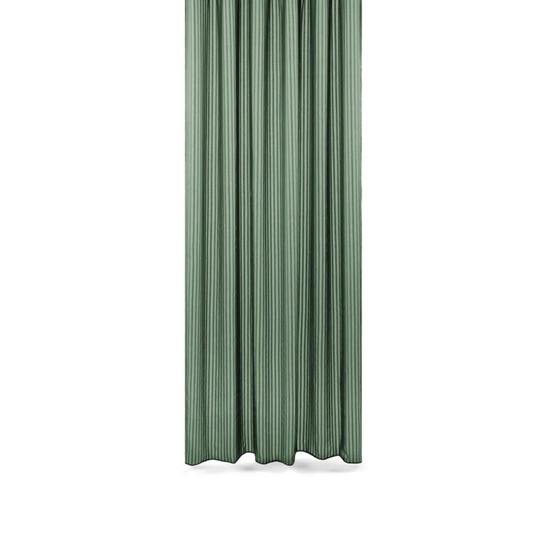 Lines Baðiforhang 140X220Cm – Forest Green