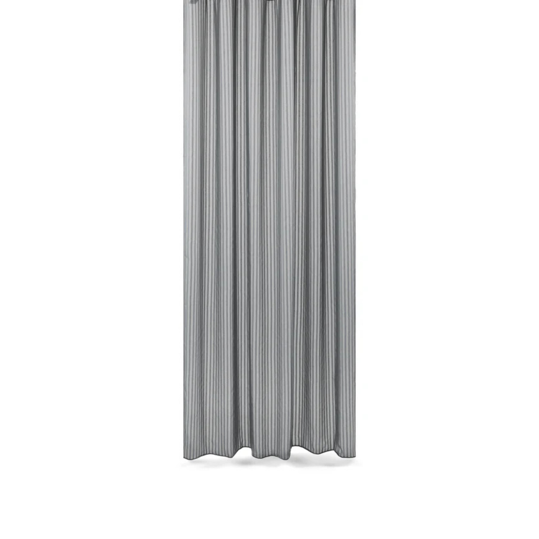 Lines Baðiforhang 140X220Cm – Grey