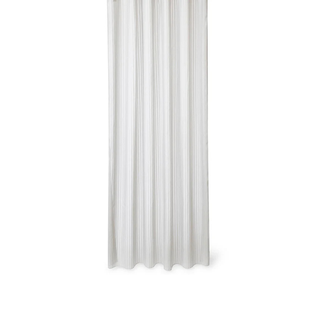 Lines Baðiforhang 140X220Cm – Light Grey