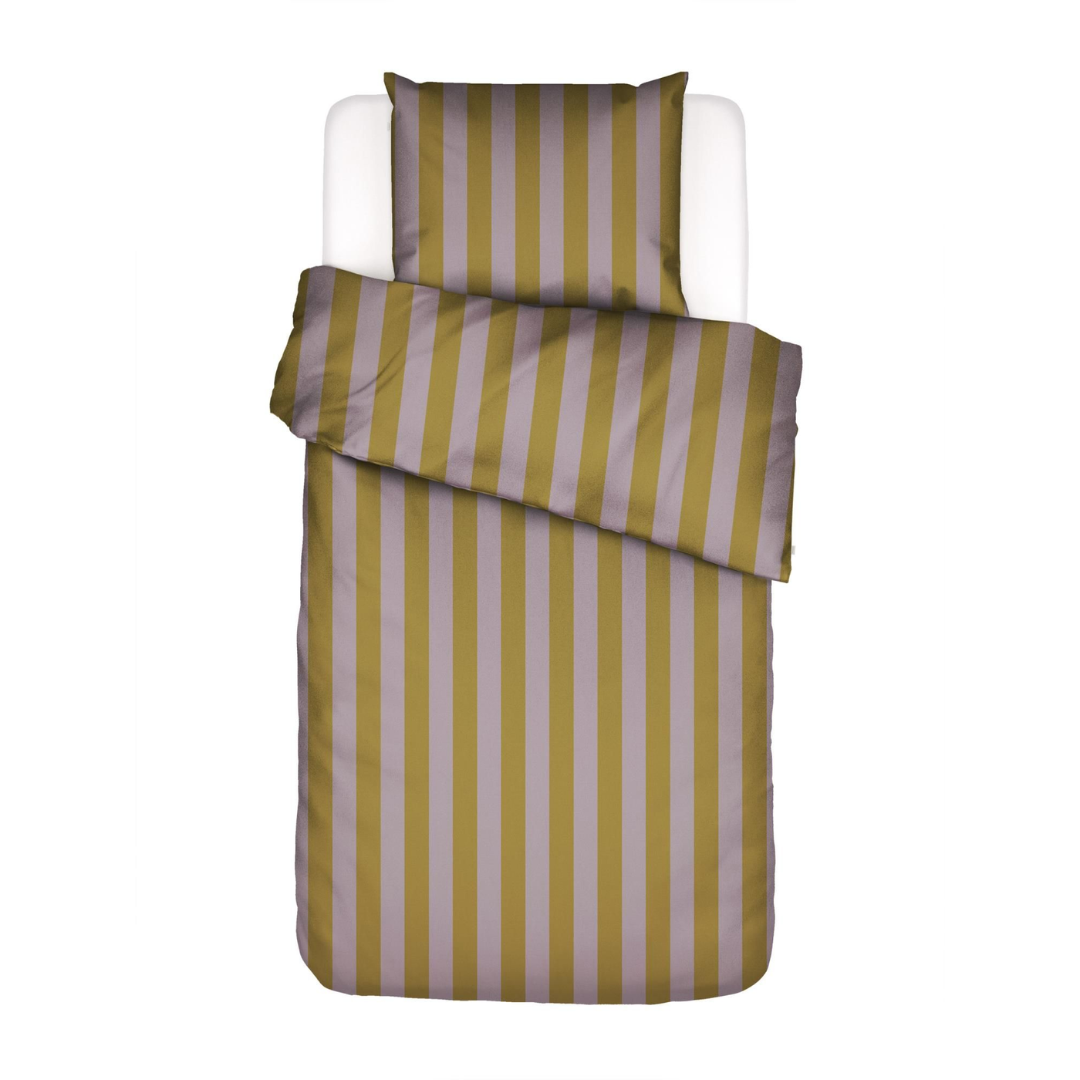 Minte Stripe Seingjarklæðir, 140×200/60X63Cm