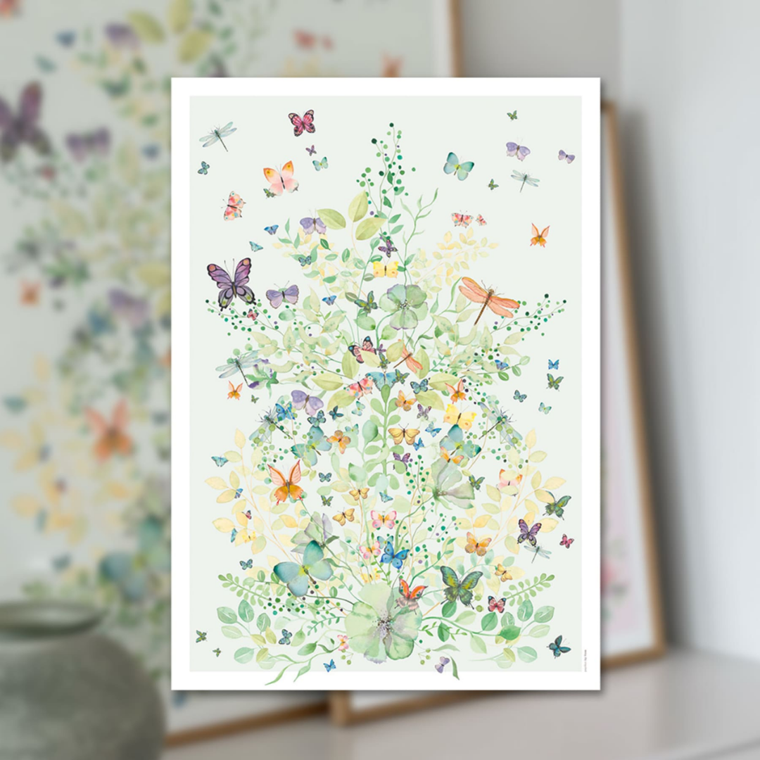 Plakat – Green Garden 70X100Cm