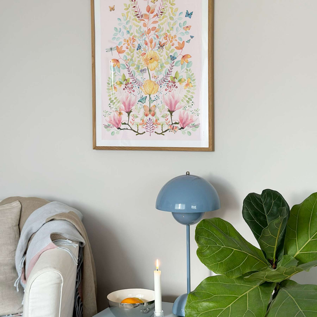 Plakat – Colorful Garden, 50X70Cm