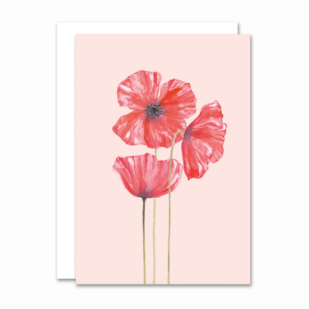 Kort – A6, Poppy