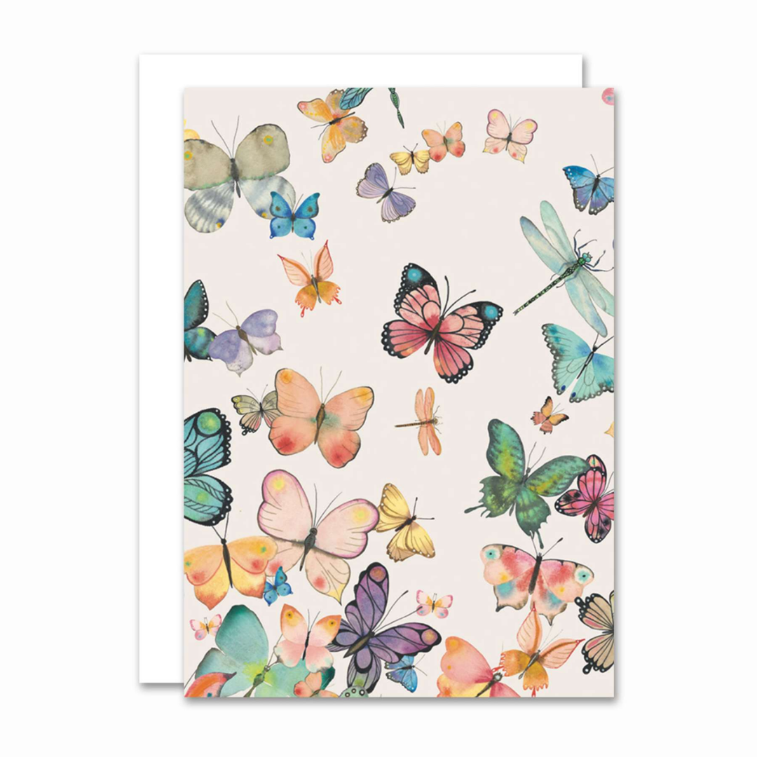 Kort – A6, Multi Butterflies